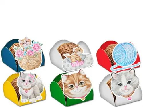 Forminhas para Doces Gatos
