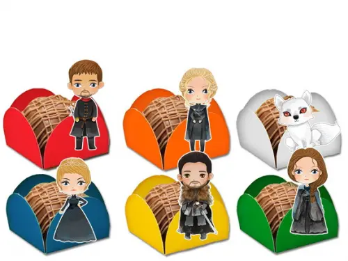 Forminhas para Doces Game Of Thrones - G.o.t