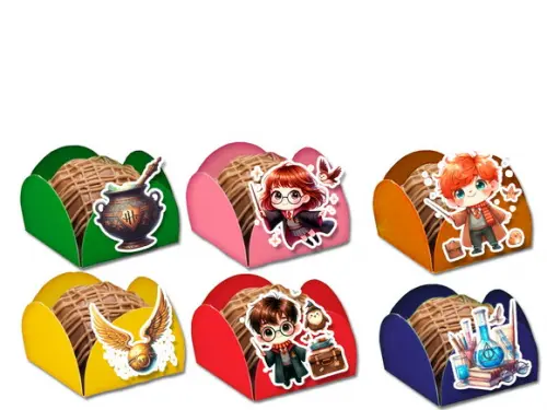 Forminhas para Doces Harry Potter 3d