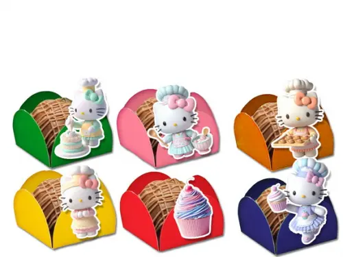 Forminhas para Doces Hello Kitty