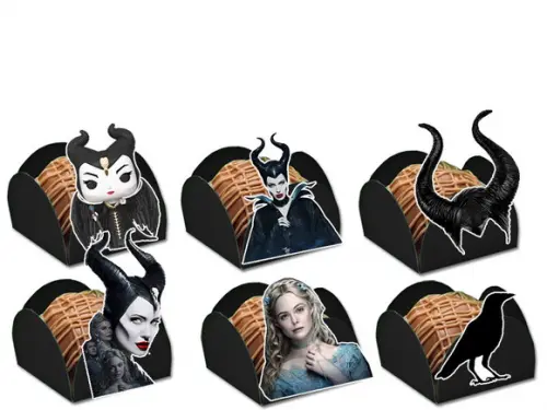 Forminhas para Doces Malévola