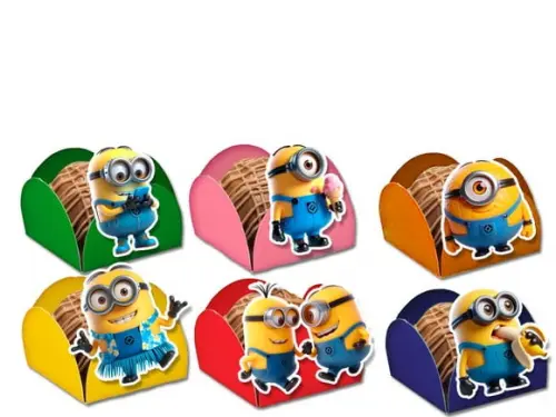 Forminhas para Doces Minions
