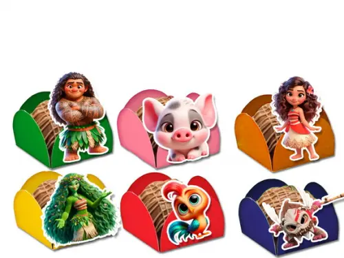 Forminhas para Doces Moana