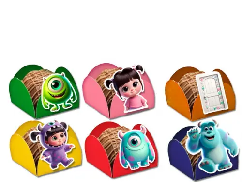 Forminhas para Doces Monstros Sa