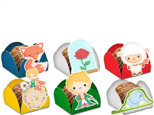 Forminhas para Doces Pequeno Príncipe Baby