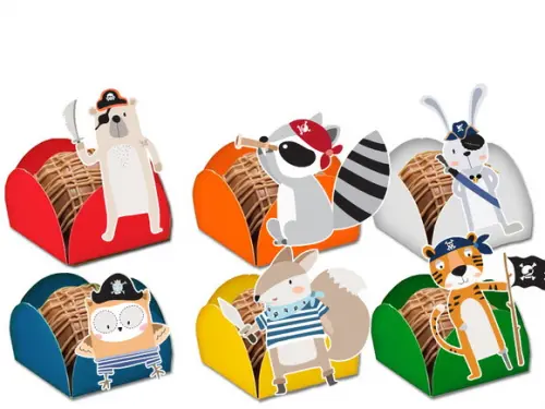 Forminhas para Doces Piratas