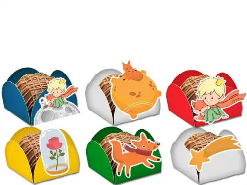 Forminhas para Doces Pequeno Príncipe do Livro
