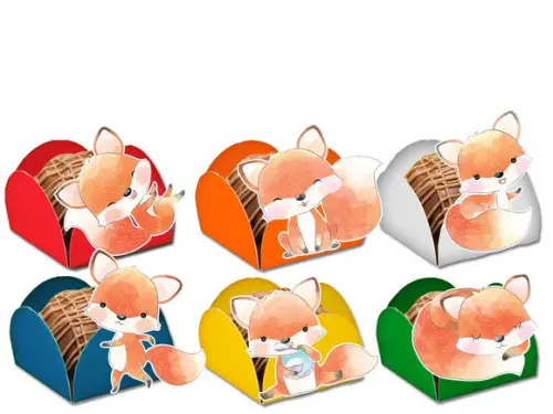 Forminhas para Doces Raposinha