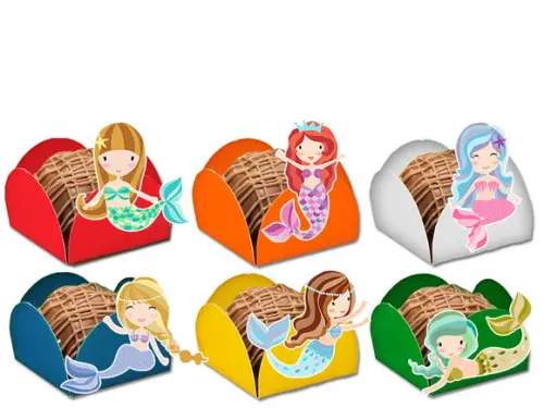 Forminhas para Doces Sereia