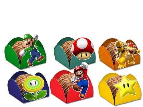 Forminhas para Doces Super Mário