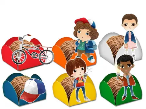 Forminhas para Doces Stranger Things