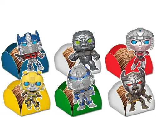 Forminhas para Doces Transformers