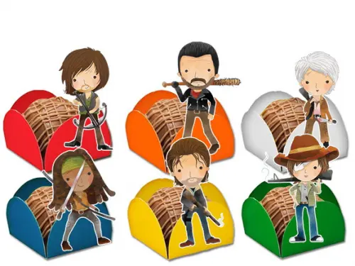 Forminhas para Doces The Walking Dead