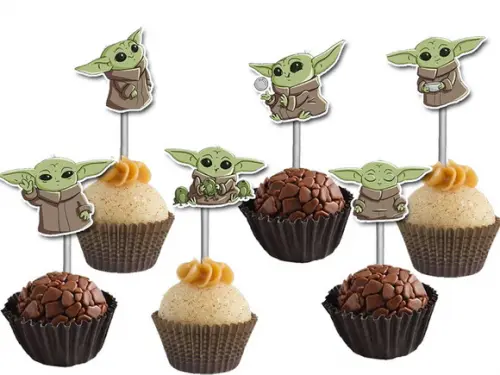Topper para Docinhos Baby Yoda