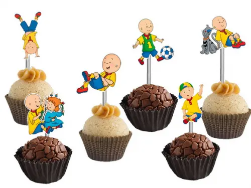 Topper para Docinhos Caillou