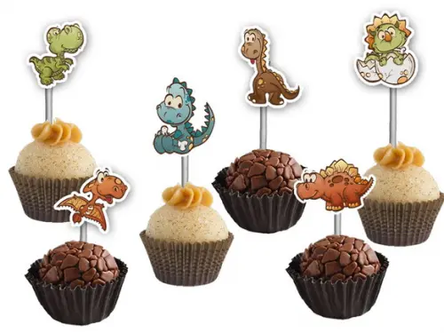 Topper para Docinhos Dinossauros Baby