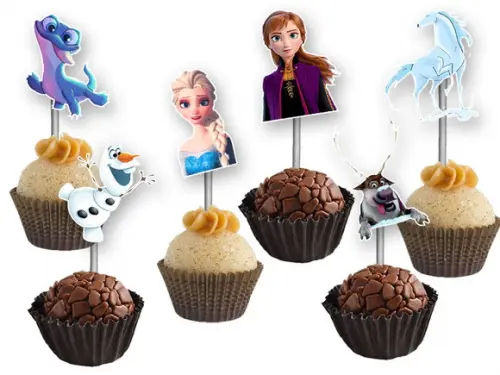 Topper para Docinhos Frozen 2