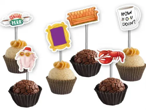 Topper para Docinhos Friends Ação de Graças