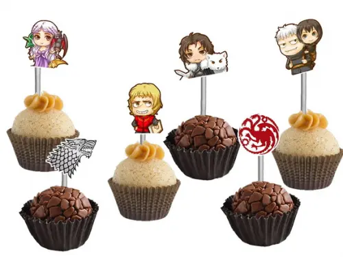 Topper para Docinhos Game Of Thrones Cute