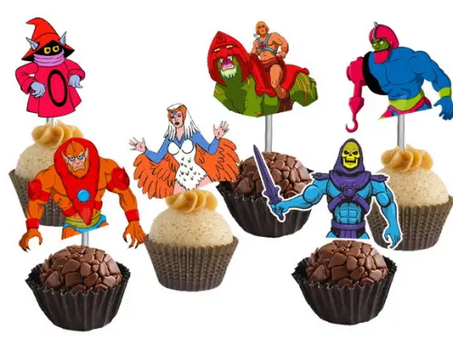 Topper para Docinhos He Man