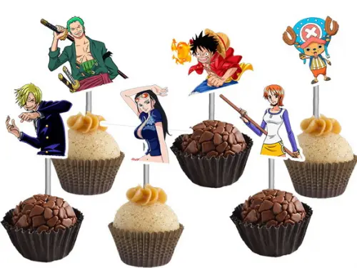 Topper para Docinhos One Piece