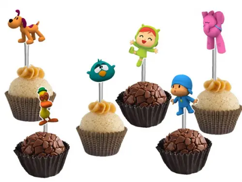 Topper para Docinhos Pocoyo