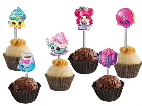 Topper para Docinhos Shopkins