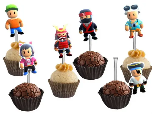 Topper para Docinhos Stumble Guys