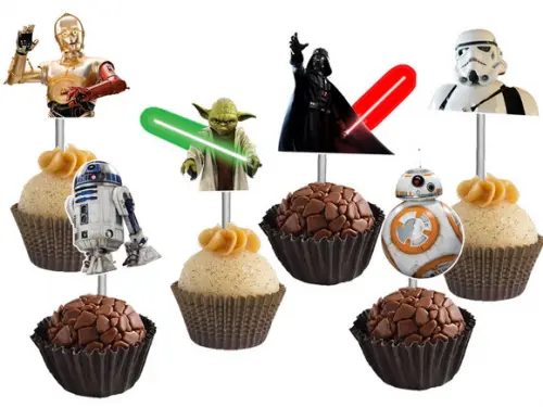 Topper para Docinhos Star Wars