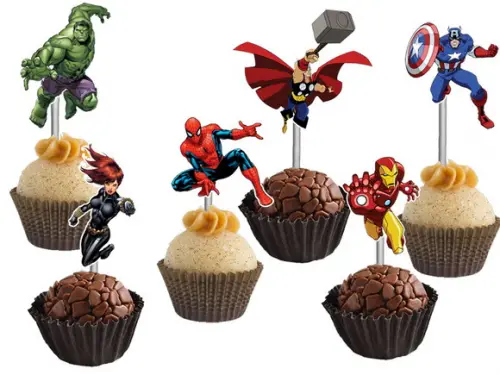 Topper para Docinhos Vingadores