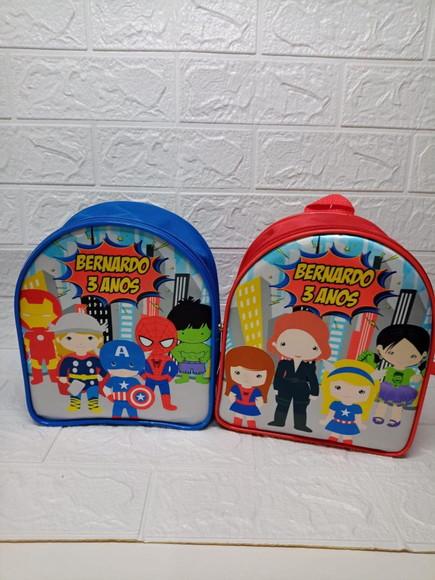 Mochila Personalizada Super Heróis
