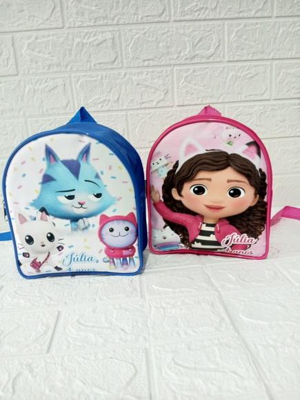 Mochila Personalizada a Casa Magica de Gabby