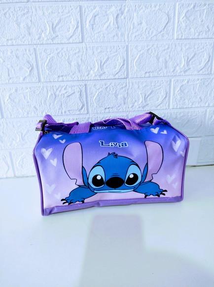 Mini Mala Viagem Personalizada Stitch