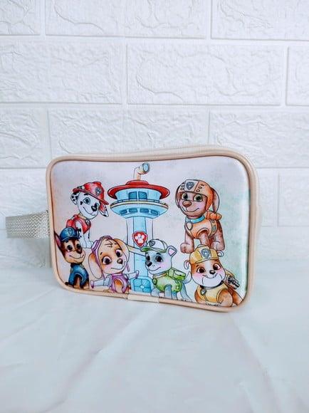 Bolsa Retangular Patrulha Canina Aquarela
