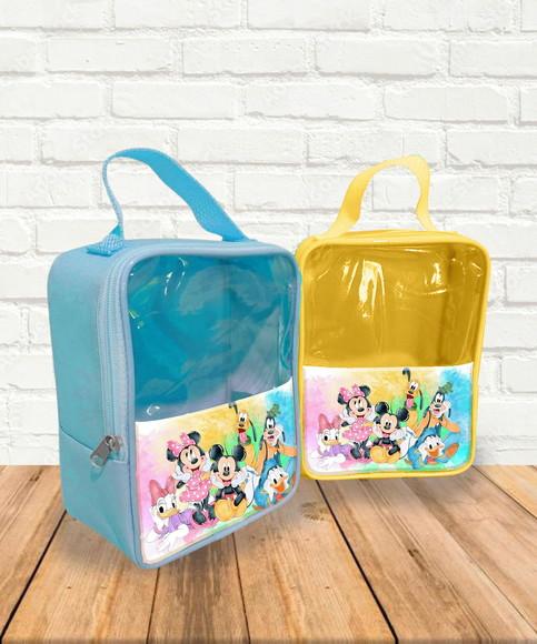 Bolsa com Alça e Visor Transparente *qualquer Tema*
