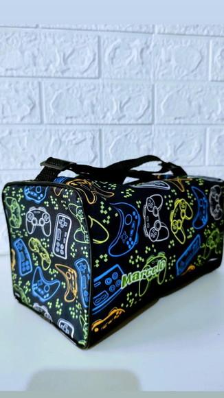 Mini Mala Viagem Personalizada Videogame