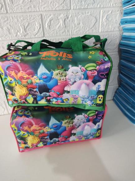 Mini Mala Viagem Personalizada Trolls