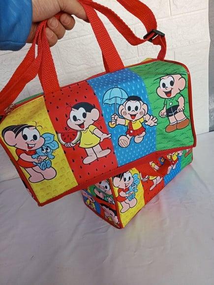 Mini Mala Viagem Personalizada Tema a Escolher