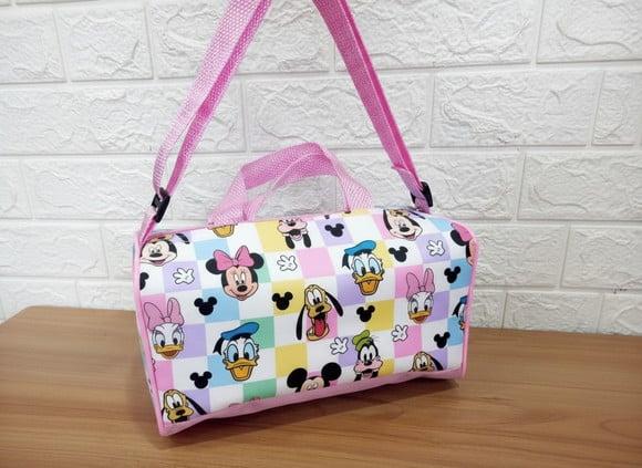 Mini Mala Viagem Personalizada Mickey e Minnie