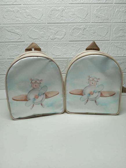 Mochila Personalizada Ursinho Aviador