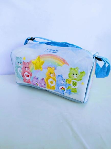 Mini Mala Viagem Personalizada Ursinhos Carinhosos
