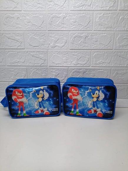 Maletinha Sonic e Knucles