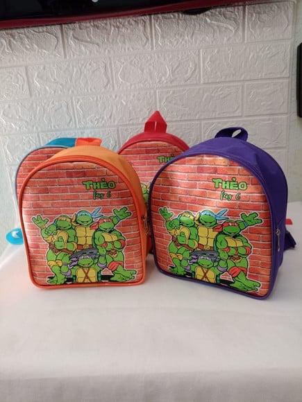 Mochilinha Personalizada Tartarugas Ninja