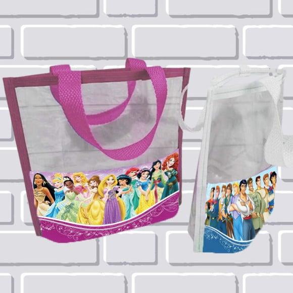 Bolsa Praia Personalizada em Plastico Cristal 30x28