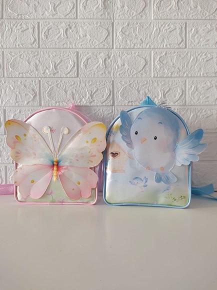 Mochilinha Transparente Passarinhos