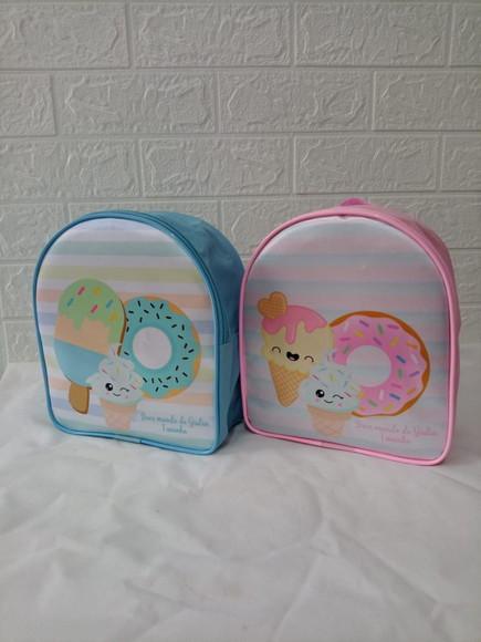 Mochilinha Personalizada Doceria Confeitaria