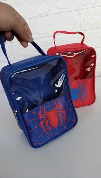 Bolsa com Visor Transparente Homem Aranha