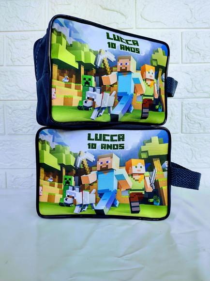 Estojo Escolar Minecraft