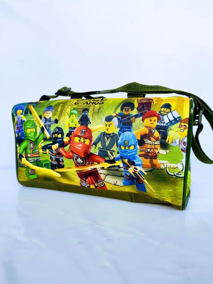 Mini Mala Viagem Personalizada Lego Ninjago
