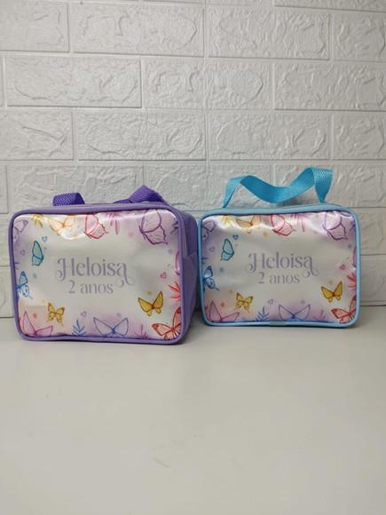 Maletinha Personalizada Jardim das Borboletas